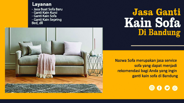 jasa ganti kaoin sofa bandung rev